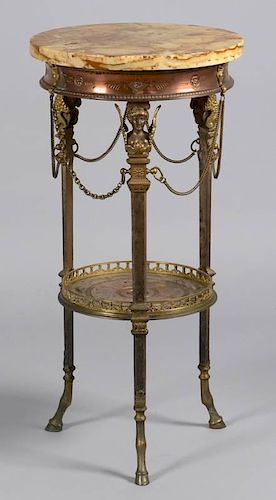 NEOCLASSICAL TABLE W/ CARYATID