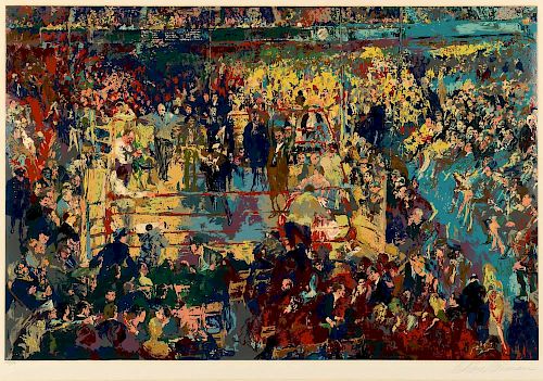 LEROY NEIMAN SIGNED SERIGRAPH,