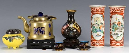 7 ASIAN ITEMS INC. US-CHINA FLAG SET1st-3rd