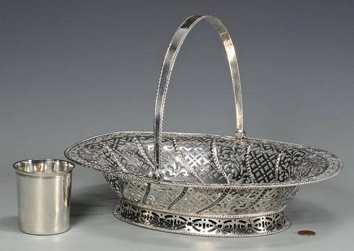 ENGLISH SILVER BASKET FRENCH 389c04