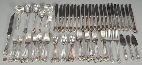 WALLACE STERLING FLATWARE ORCHID 389c1b