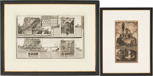 2 PIRANESI CLASSICAL ARCHITECTURAL 387522