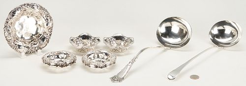 11 ASSEMBLED STERLING SILVER SERVING 38756a