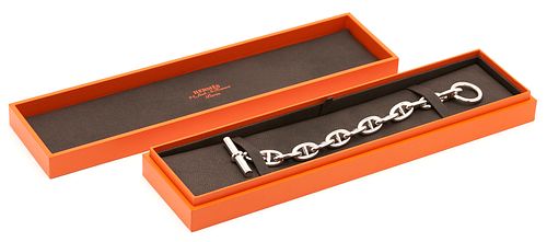 HERMES CHAINE D ANCRE STERLING 38759a