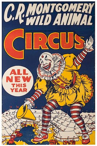 C R MONTGOMERY WILD ANIMAL CIRCUS C  387603