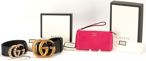 3 GUCCI ITEMS INCL 2 GG MARMONT 38760e