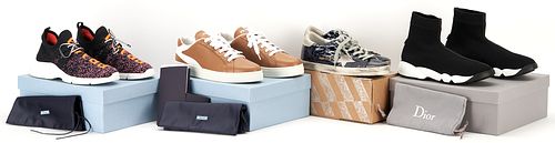 4 PAIRS DESIGNER SNEAKERS INCL  38763a