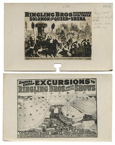 STROBRIDGE LITHOGRAPH CO. CIRCUS