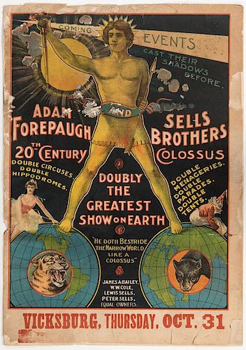 ADAM FOREPAUGH AND SELLS BROTHERS  38768c