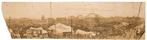 CONEY ISLAND AFTER THE FIRE OF 1911.Coney