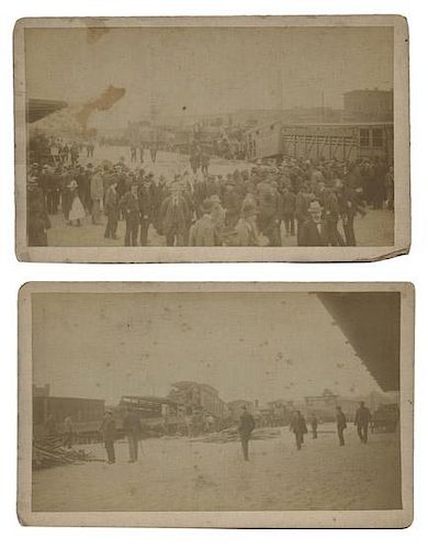 SET OF FIVE CABINET CARD PHOTOS 3876d1