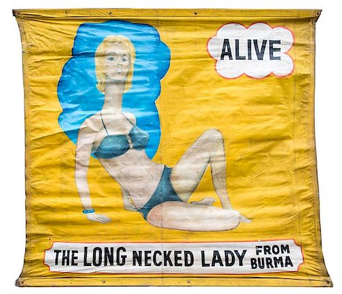 THE LONG-NECKED LADY FROM BURMA.The