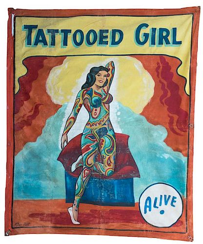 TATTOOED GIRL. ALIVE.Wyatt, Snap