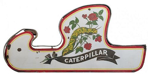PAIR OF SIDE PANELS FROM THE CATERPILLAR 38778a