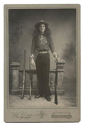 CABINET CARD PHOTO OF SHARPSHOOTER 3877b1