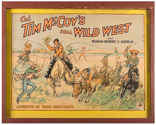 COL. TIM MCCOY'S REAL WILD WEST.