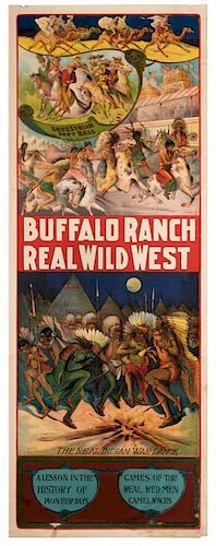 BUFFALO REAL RANCH WILD WEST.Buffalo