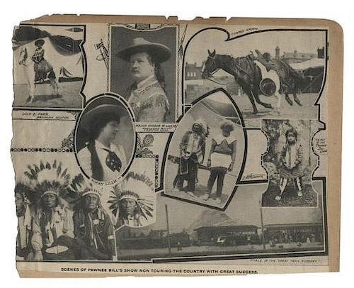 COLLECTION OF BUFFALO BILL RELATED PHOTOGRAPHS