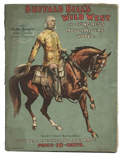 BUFFALO BILL'S WILD WEST PROGRAM.Cody,