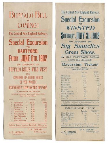 BUFFALO BILL S WILD WEST 1902 EXCURSION 3877fa