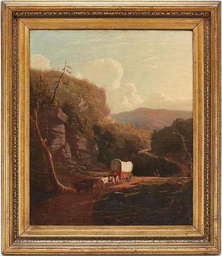 WESTERN NC MOUNTAIN LANDSCAPE WITH 3878aa