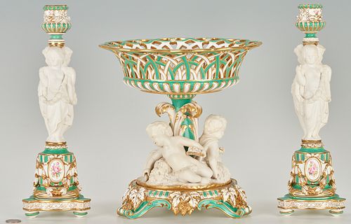 MINTON FIGURAL PORCELAIN CENTERPIECE