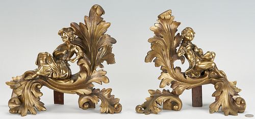 PR. FRENCH GILT BRONZE FIGURAL