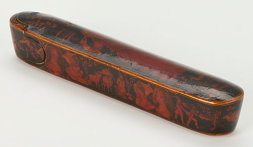 PERSIAN QAJAR LACQUER BOXPersian