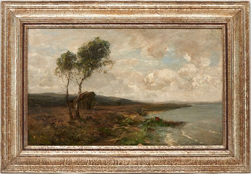 ATTRIBUTED TO FRITZ BAER O C LANDSCAPE 3879d9