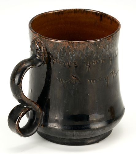 GEORGE OHR POTTERY JOE JEFFERSON