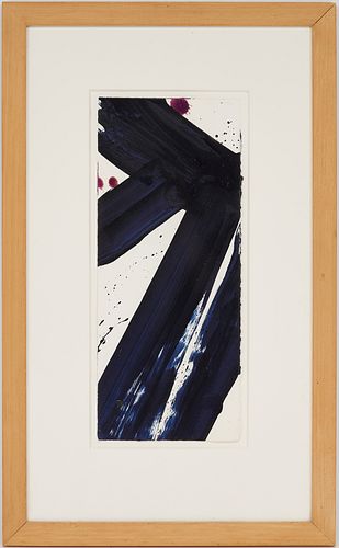 SAM FRANCIS ABSTRACT EXPRESSIONIST PAINTING