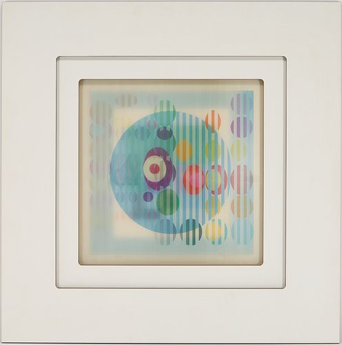 YAACOV AGAM KINETIC ART AGAMOGRAPH  387ab4