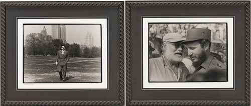 2 OSVALDO SALAS PHOTOGRAPHS OF FIDEL