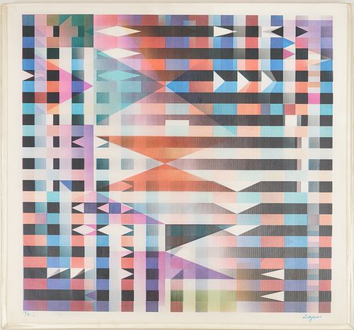 YAACOV AGAM GEOMETRIC AGAMOGRAPH