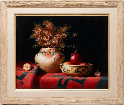 SUE KRZYSTON O/C STILL LIFE PAINTING,