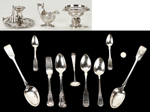 19 PCS ASSORTED FLATWARE INCL  387b71