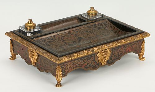 NAPOLEON III BOULLE INKSTANDFrench 387b8a