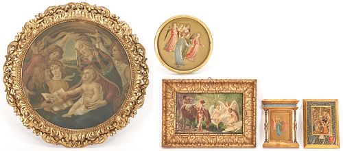 5 RENAISSANCE STYLE REPRODUCTION PRINTS