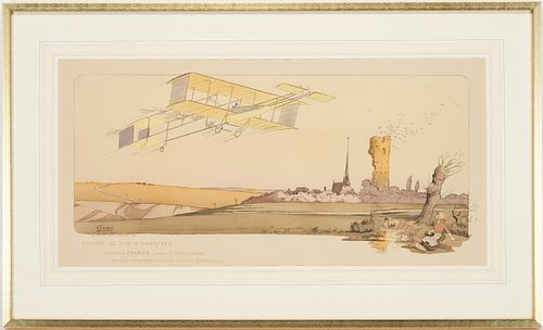 GAMY MONTAUT LITHOGRAPH, VOYAGE