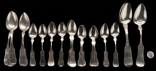 22 SPOONS ATTR PARIS KY HINTON  387d62