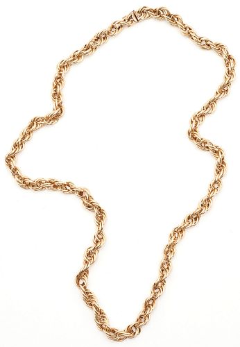 14K GOLD ROPE CHAIN14K yellow gold 387d88