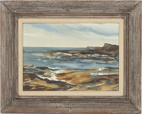 C. KERMIT EWING O/B PAINTING, LOW