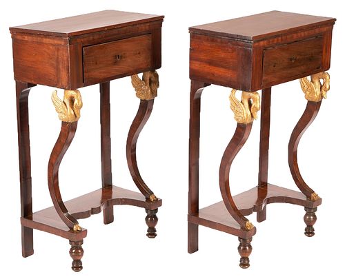 PAIR CONTINENTAL CLASSICAL PIER TABLESPair