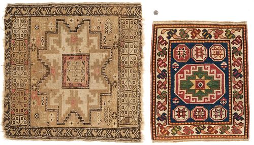 2 SMALL TURKISH RUGS OR WEAVINGS1st 387e2f