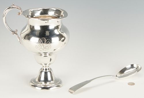 TWO (2) ITEMS OF AMERICAN SILVER,