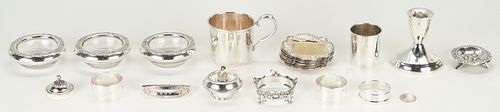 26 ASSORTED STERLING ITEMS INCL  387f00