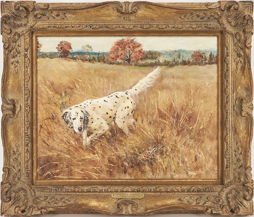 EVELYN WALLACE O C PAINTING HUNTER 387fa8