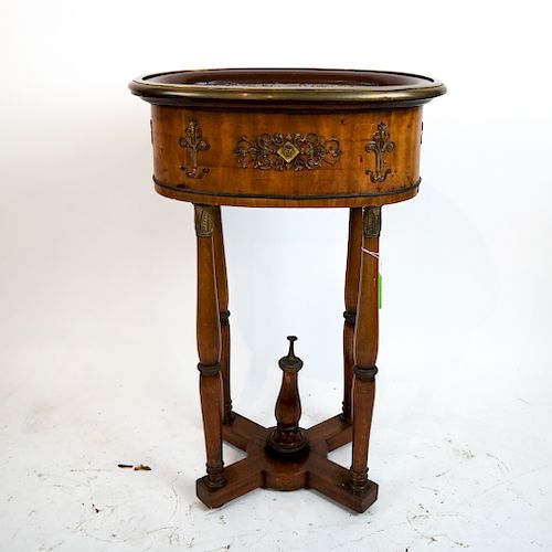 19TH C CONTINENTAL PLANTER TABLEContinental