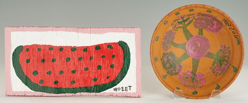 MOSE TOLLIVER O/B WATERMELON PAINTING