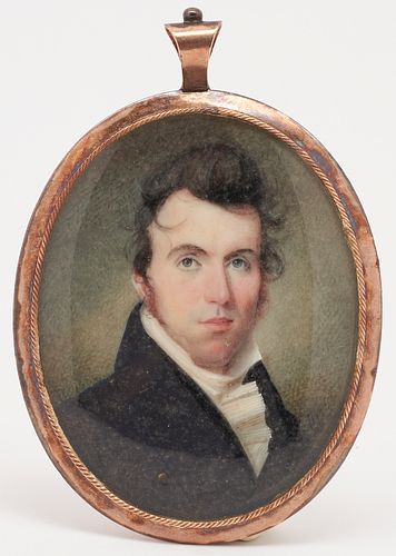 PORTRAIT MINIATURE OF LUNSFORD